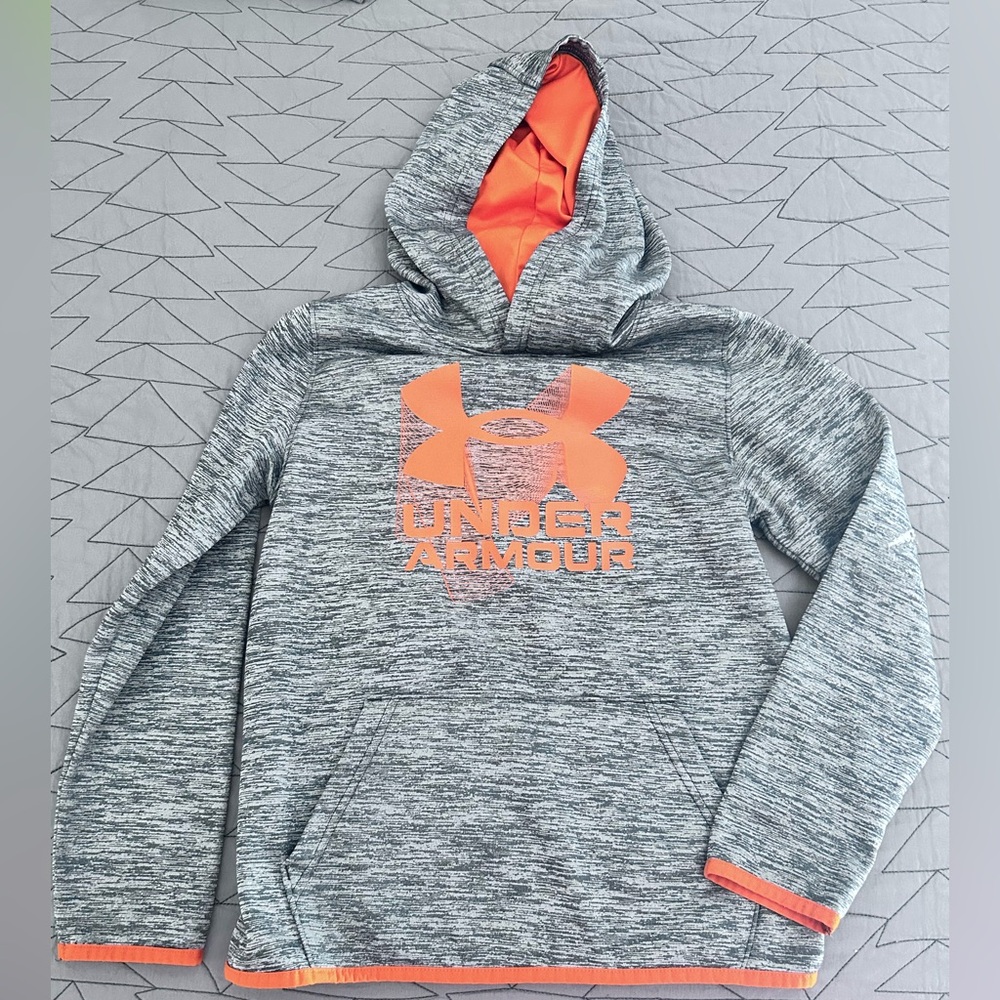 Under Armour boys hooded sweatshirt hoodie size medium